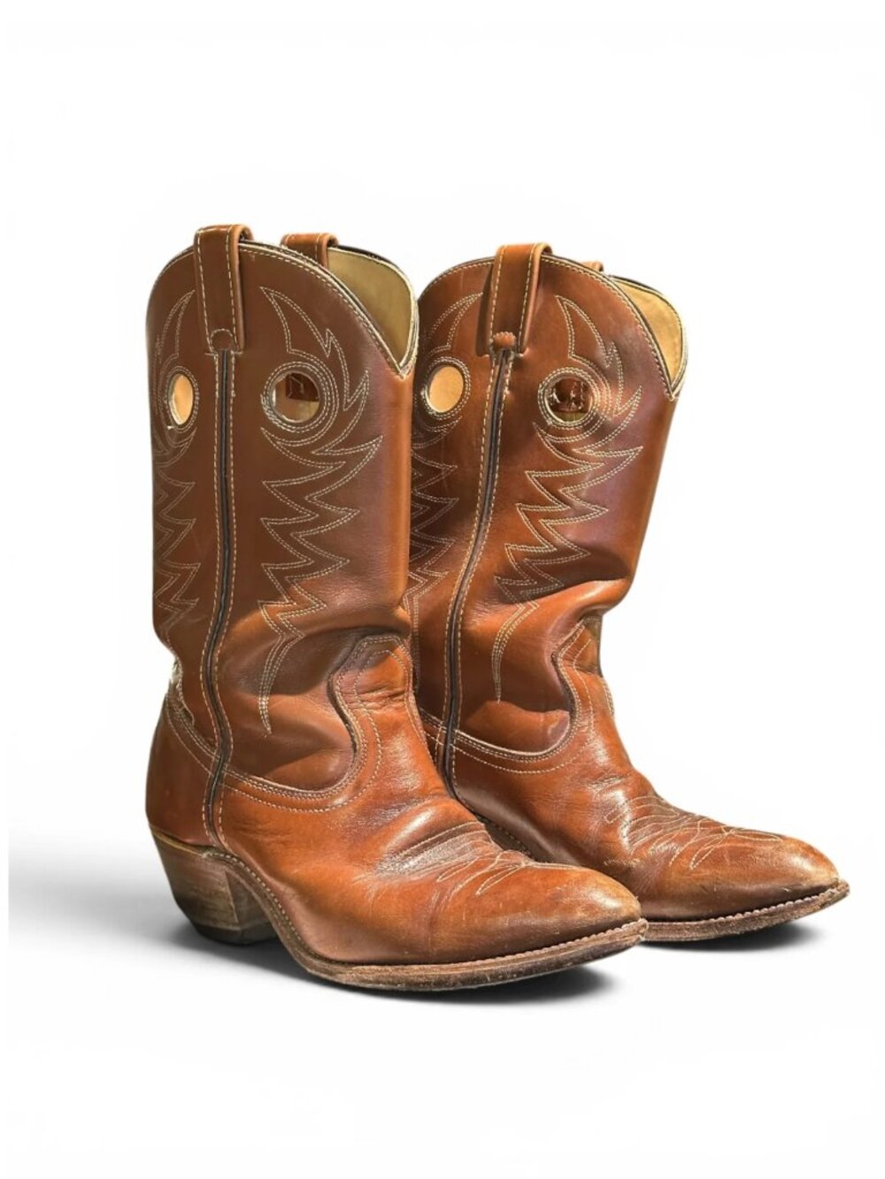 Double H Brand Brown Boots, Mens 8.5 (Womans 10.5)